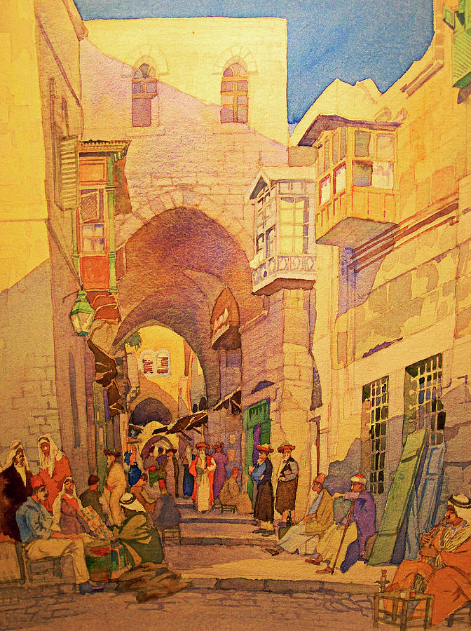 Jerusalem Old City Street #2 Photograph by Munir Alawi