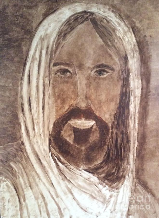 Jesus is The Christ, The Holy Messiah Painting by Richard W Linford