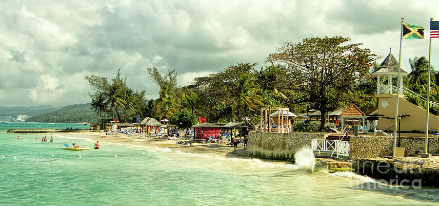 Jewel Dunns River Beach Resort and Spa in Jamaica #1 Photograph by David Oppenheimer