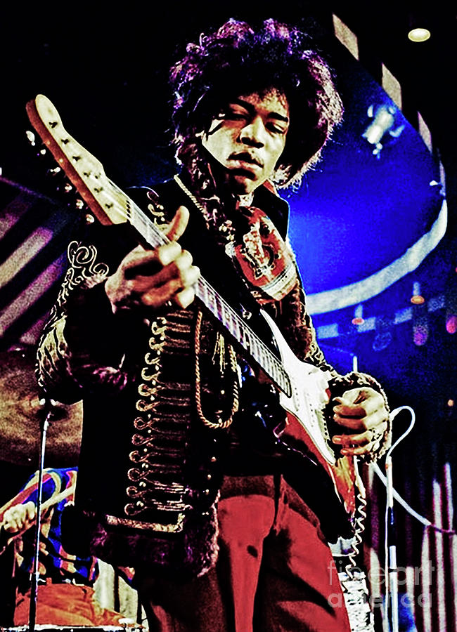 Jimi Hendrix #3 Photograph by Doc Braham