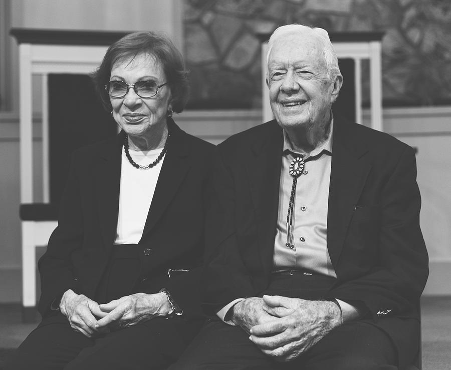Jimmy Carter And Wife Rosalynn #1 Photograph by Mountain Dreams