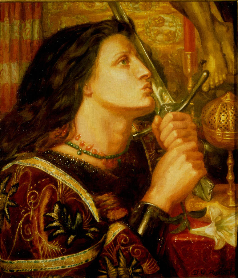 Joan Of Arc Painting