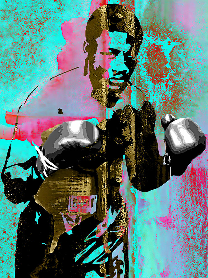 Joe Frazier Collection #1 Mixed Media by Marvin Blaine