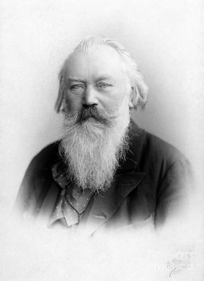 Johannes Brahms #1 Photograph by Granger