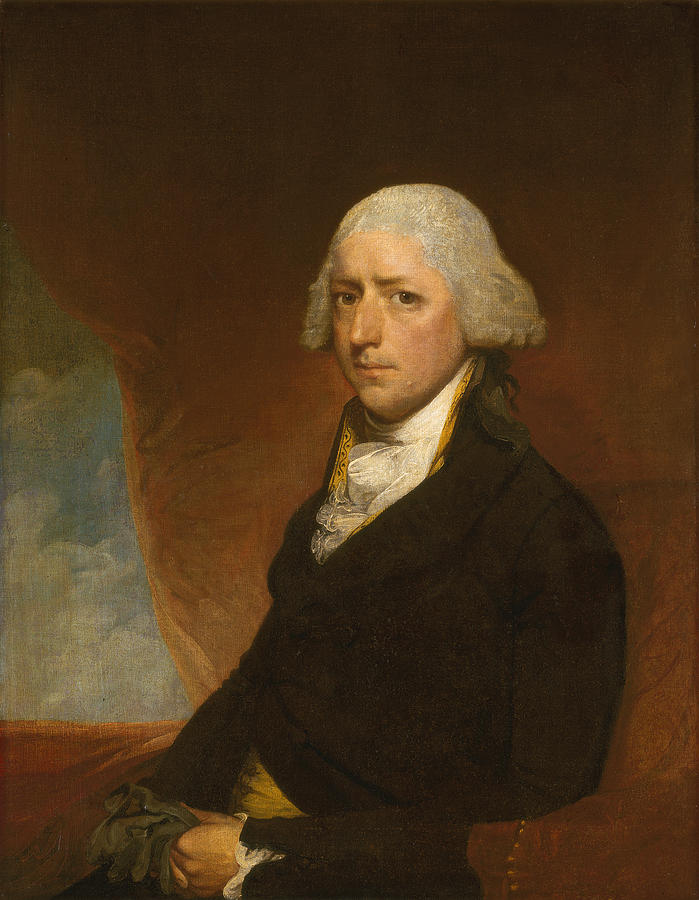 John Ashe #2 Painting by Attributed to Gilbert Stuart