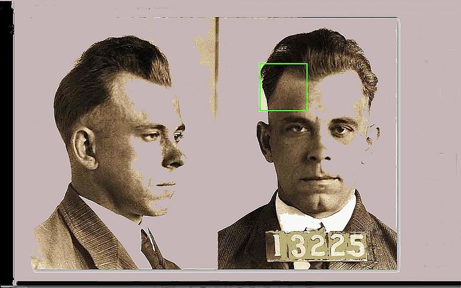 John Dillinger Mug Shot C.1923-2013 #2 Photograph by David Lee Guss