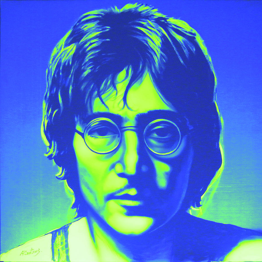 John Lennon Painting by Agris Rautins - Fine Art America