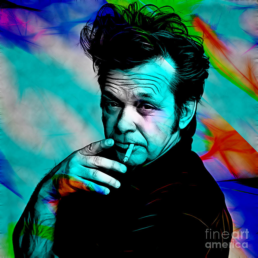 John Mellencamp Collection #1 Mixed Media by Marvin Blaine