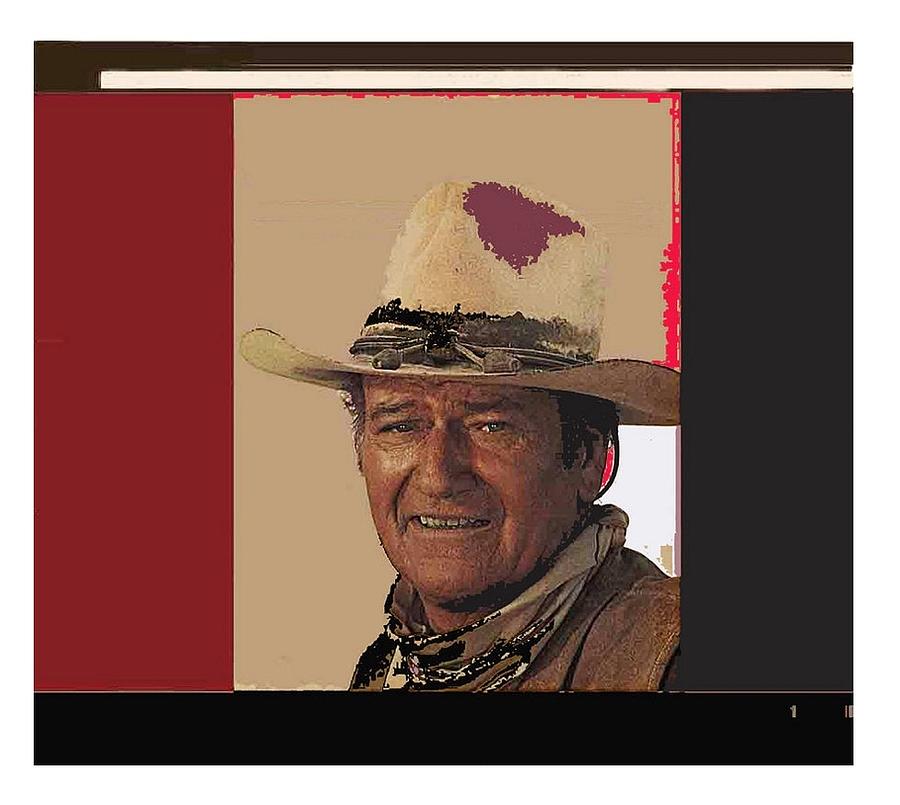 John Wayne publicity photo c.1965-2013 #2 Photograph by David Lee Guss