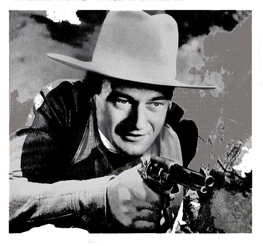John Wayne Two-Fisted Law  1932 publicity photo #2 Photograph by David Lee Guss