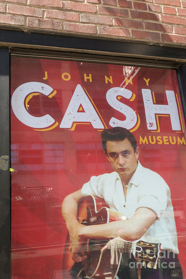 Johnny Cash museum Entrance Photograph by Patricia Hofmeester