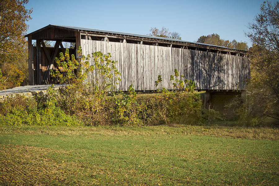 Johnson Creek Covered Bridge #1 Photograph by Jack R Perry