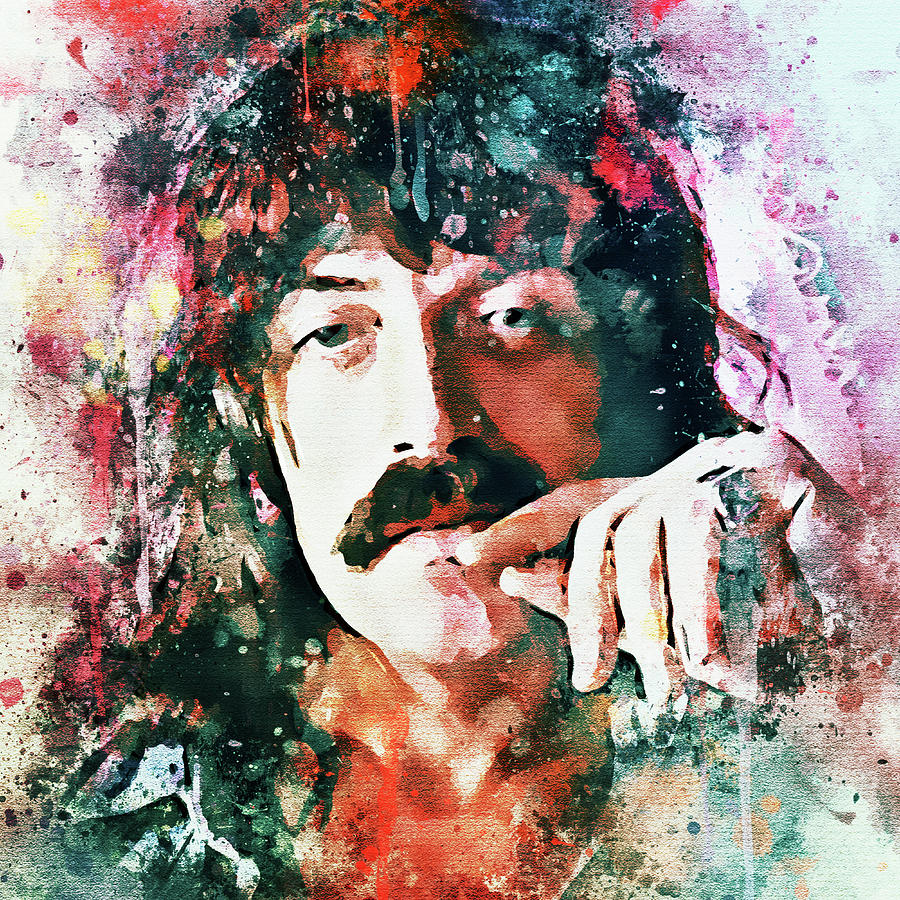 Jon Lord Deep Purple Portrait 3 #1 Digital Art by Yury Malkov