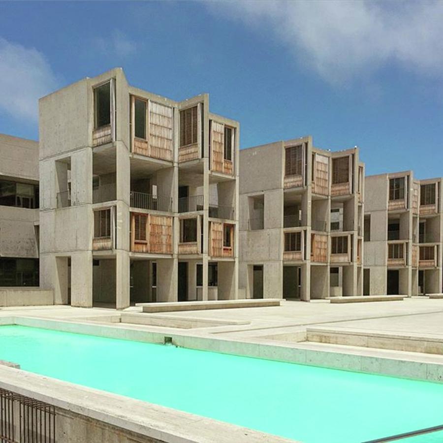 Architecture Photograph - Jonas Salk Institute For Biological #1 by Alexis Fleisig