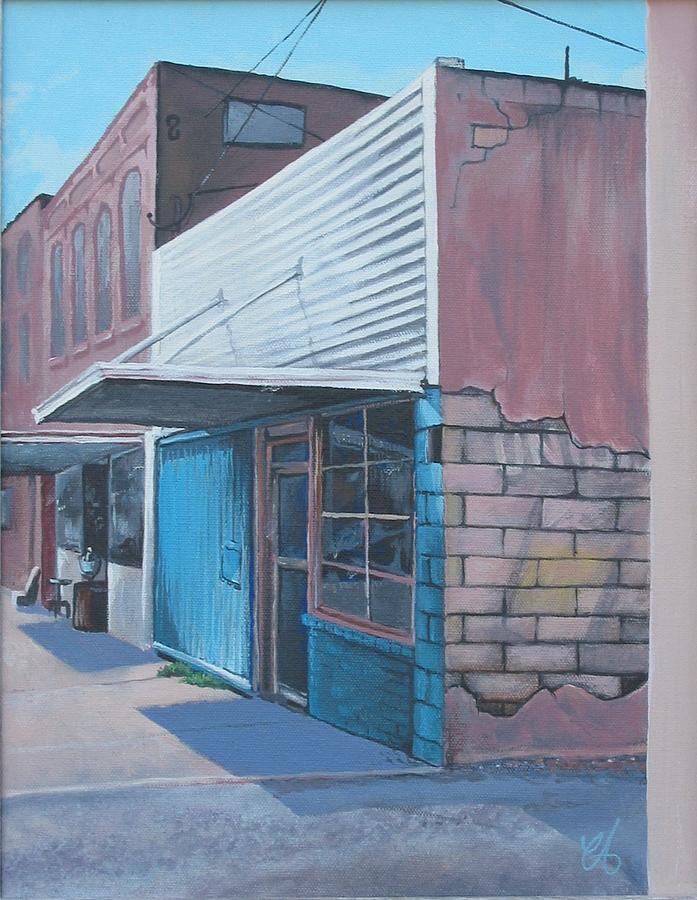 Downtown Painting - Jonesboro #1 by Carrie Auwaerter