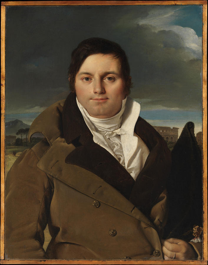 Joseph-Antoine Moltedo born 1775 #1 Painting by Jean Auguste Dominique Ingres