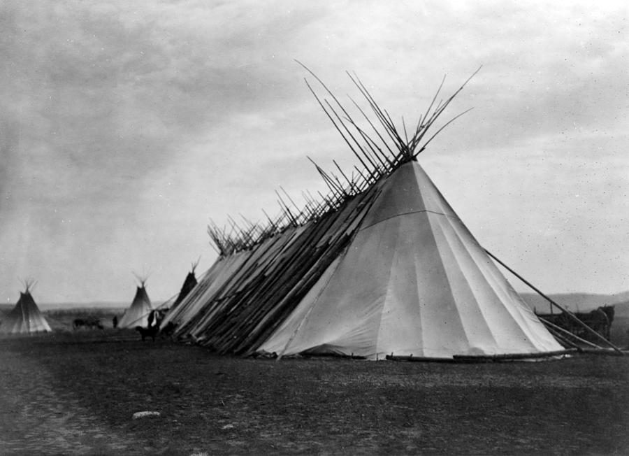 Joseph Dead Feast Lodge- Nez Perc #1 Photograph by Everett