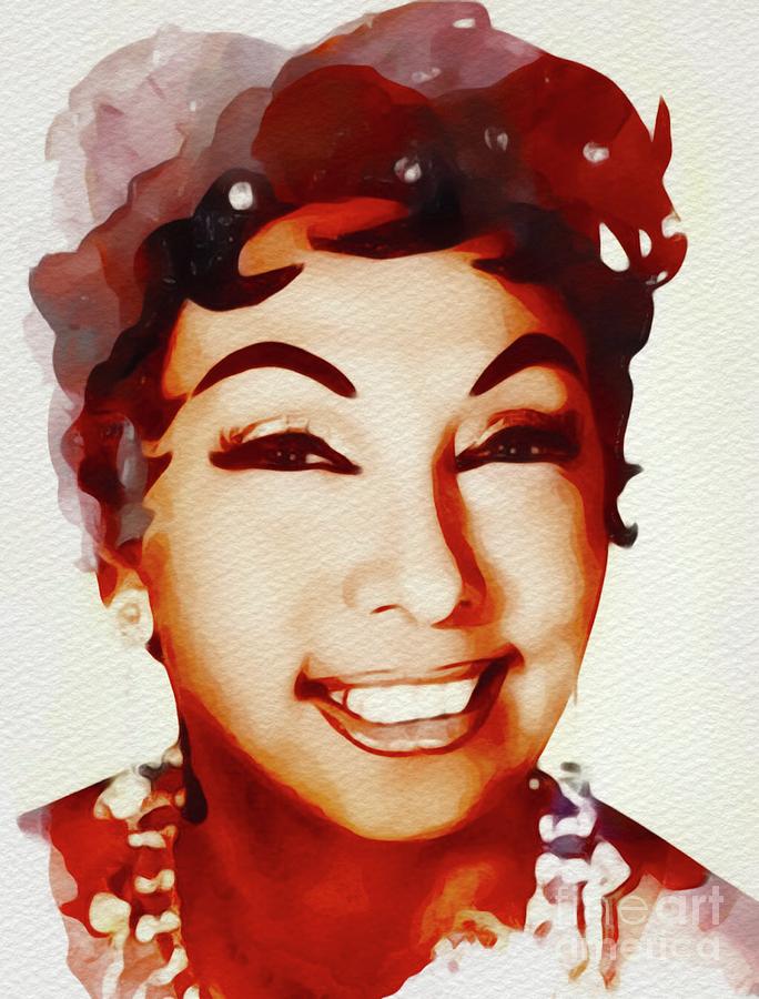 Hollywood Painting - Josephine Baker, Legend #1 by Esoterica Art Agency