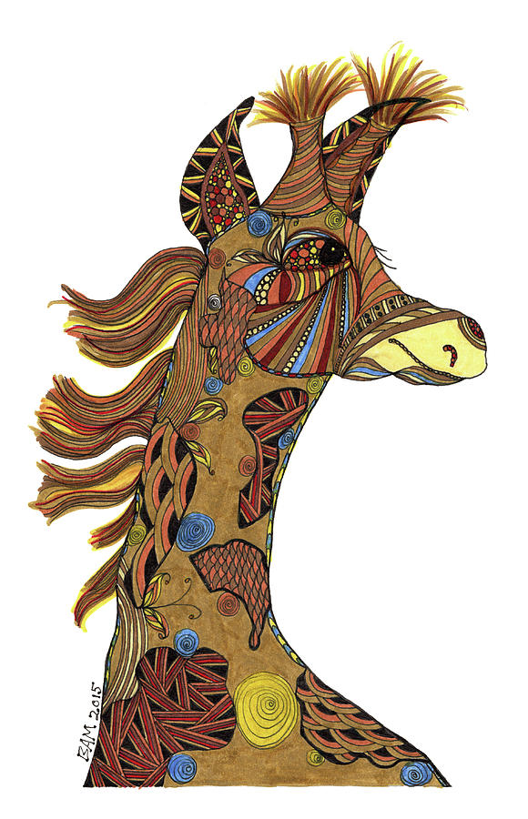 Josi Giraffe by Barbara McConoughey Josi Giraffe by Barbara McConoughey