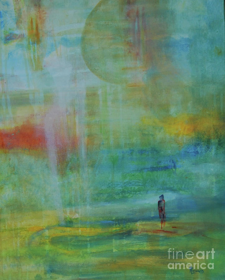 Abstract Landscape Painting - Journey 2 by Terri Davis Abstract Landscape Painting - Journey 2 by Terri Davis