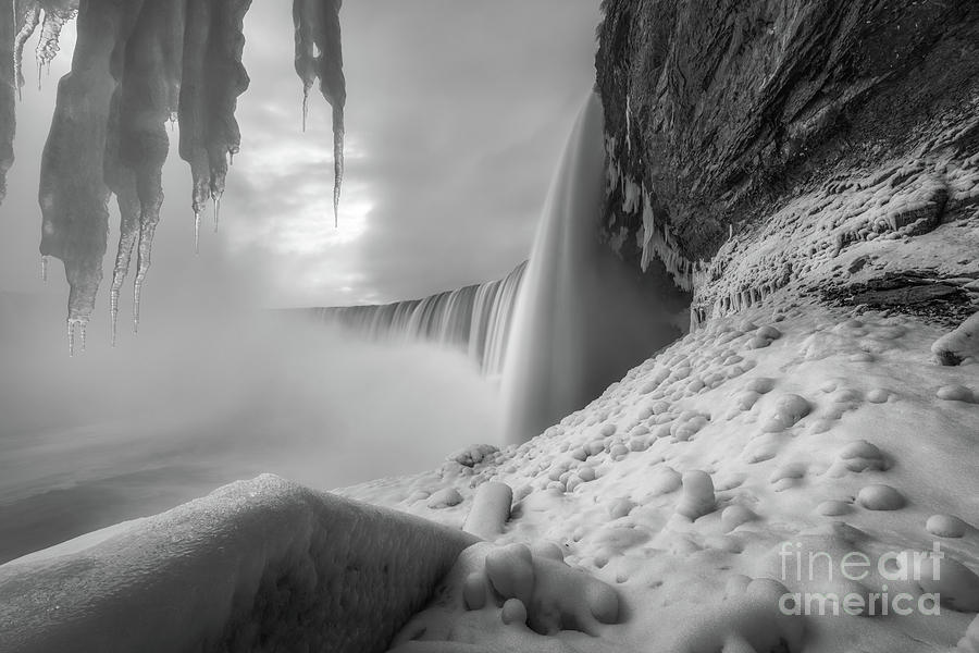 Journey Behind The Falls #1 Photograph by Michael Ver Sprill