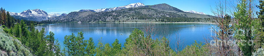 June lake Panorama #1 Photograph by Joe Lach