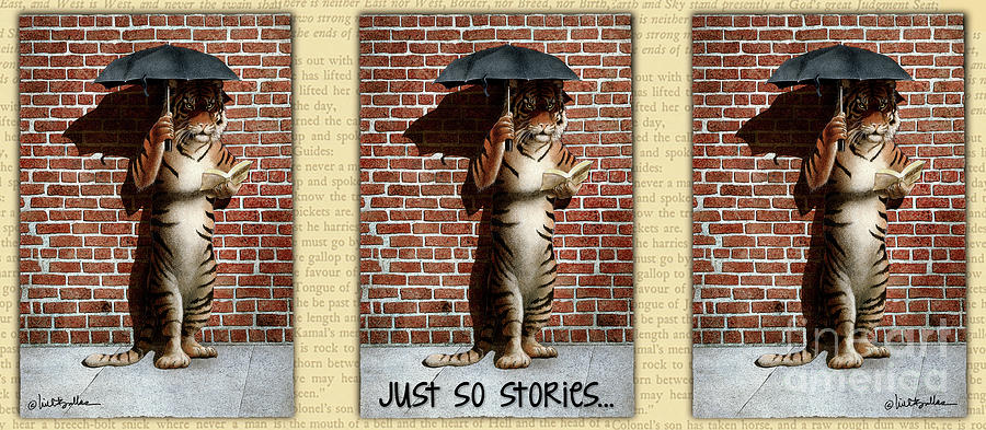 Just So Stories... #3 Painting by Will Bullas
