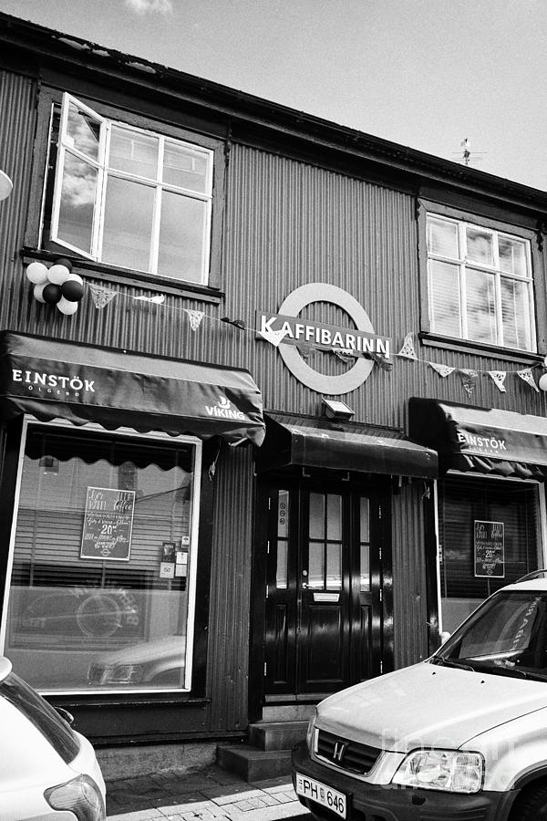 Club Photograph - Kafibarinn Bar Part Owned By Damon Albarn Reykjavik Iceland #1 by Joe Fox