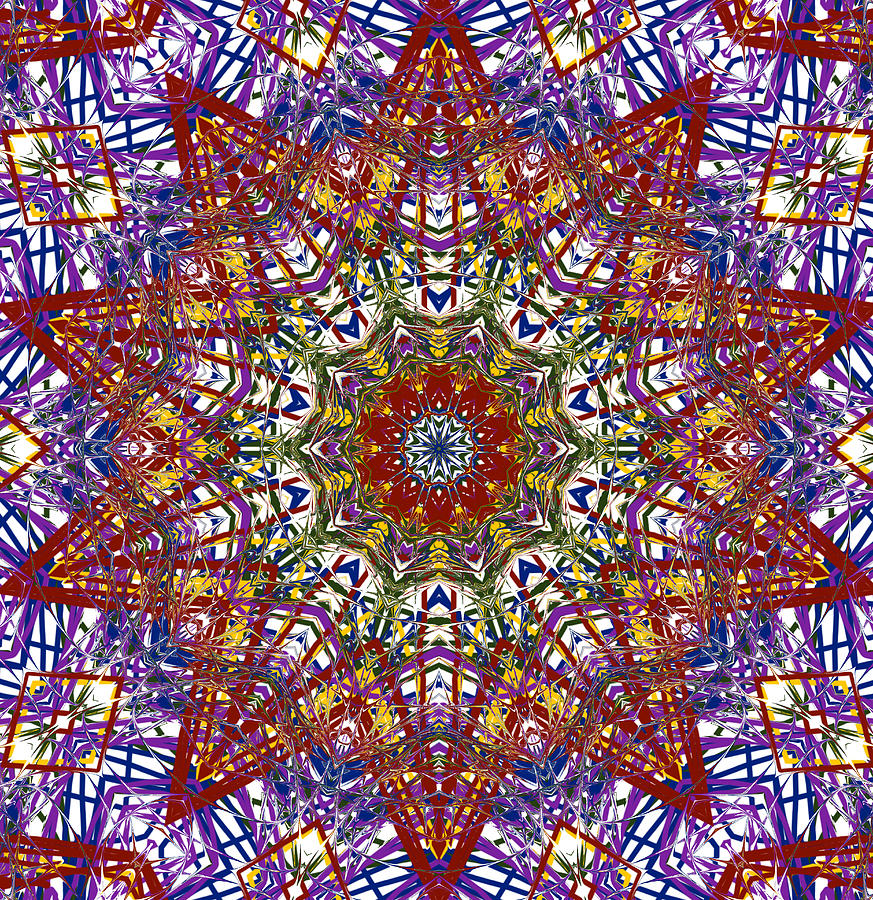 Kaleidoscope 414 by Kristalin Davis #1 Digital Art by Kristalin Davis