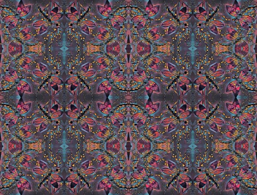 Kaleidoscope wallpaper 5 #2 Digital Art by Megan Walsh