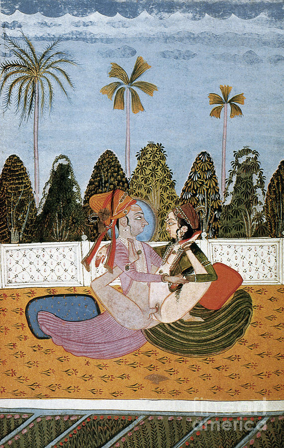 KAMA SUTRA, 18th CENTURY Painting by Vatsyayana