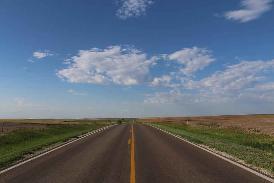 Kansas Road #1 Photograph by Suzanne Lorenz