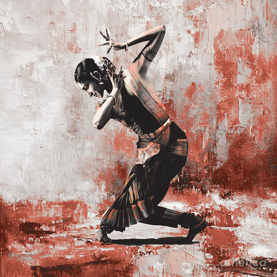 Kathak Dancer  #1 Painting by Gull G