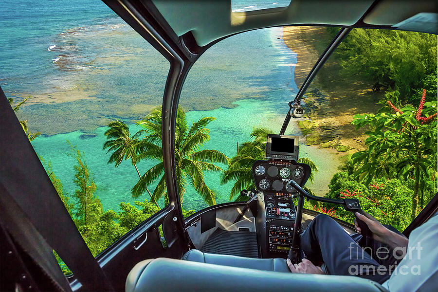 Kauai scenic flight #2 Photograph by Benny Marty