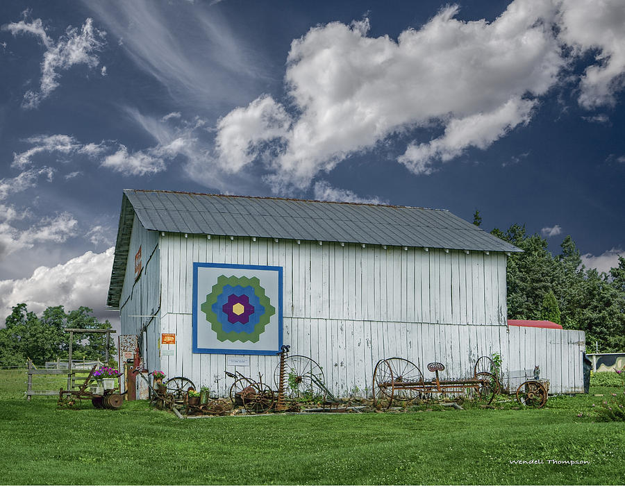 Kentucky Quilt Barn #1 Photograph by Wendell Thompson