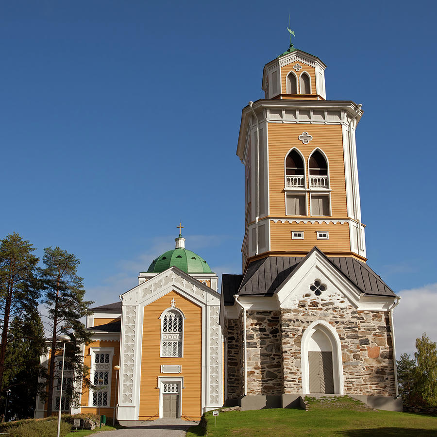 Kerimaki Church #1 Photograph by Aivar Mikko