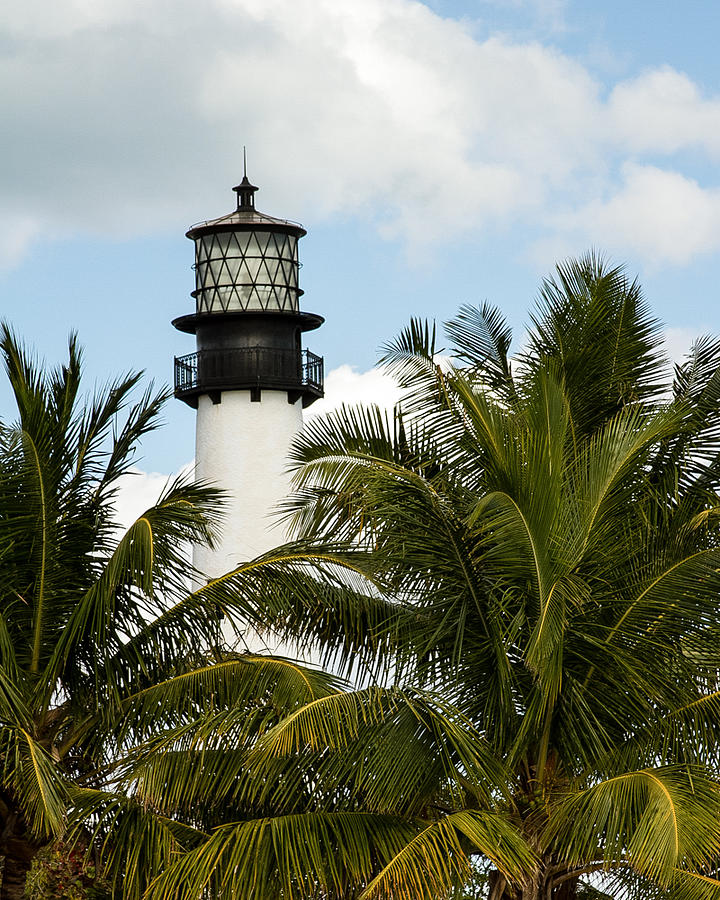 Key Biscayne Lighthouse, Florida #1 Photograph by Nicole Freedman