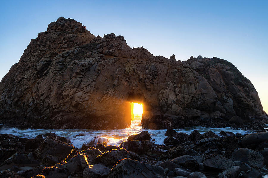 Keyhole Arch #1 Photograph by Rick Pisio