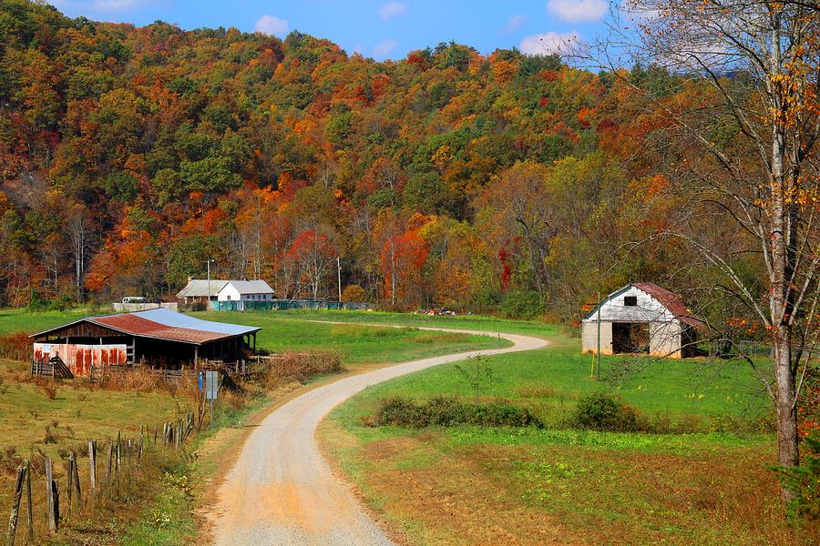 Kibler Valley Farm Photograph by Kathryn Meyer - Fine Art America