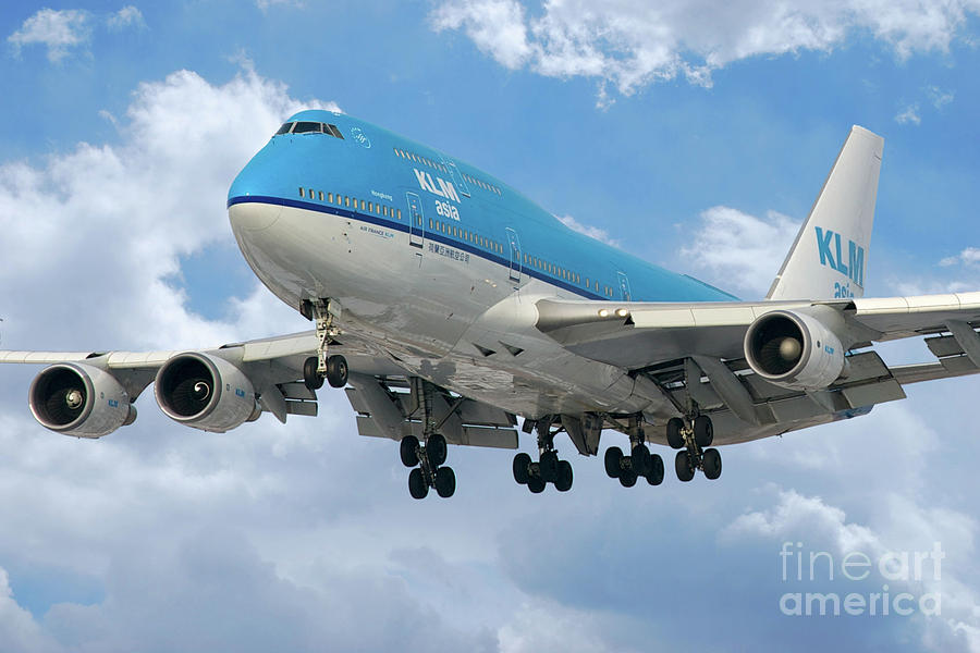 KLM Boeing 747 #1 Digital Art by Airpower Art