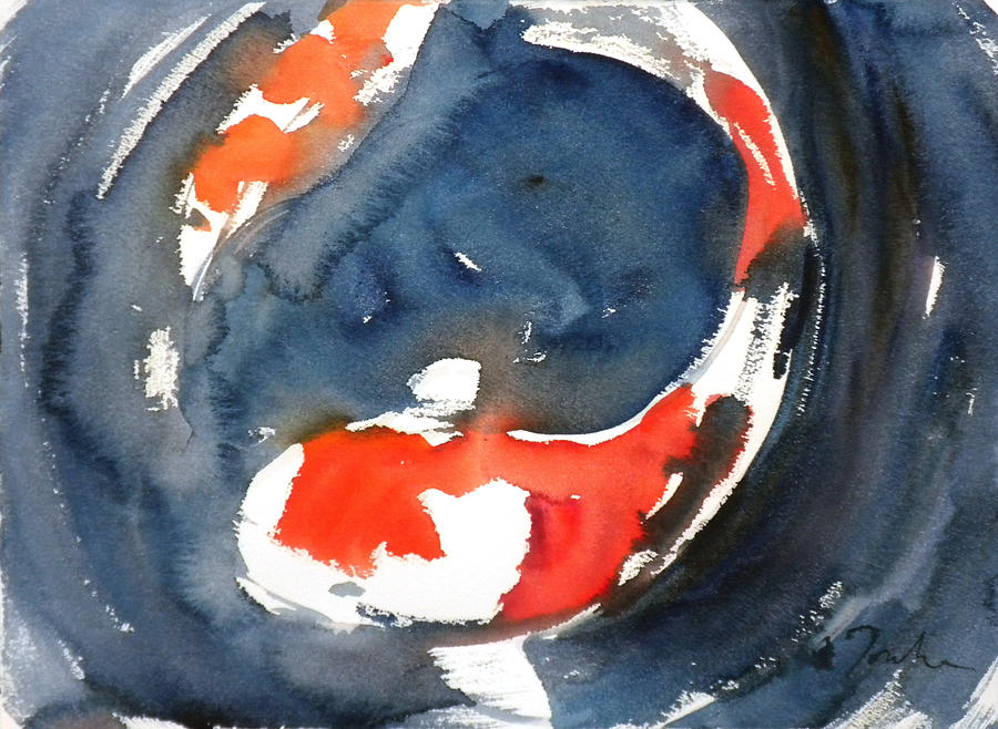 Koi Fish No.4 #1 Painting by Sumiyo Toribe