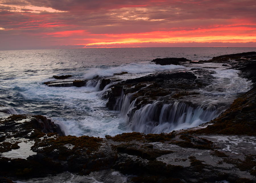 Kona Sunset Photograph by Barb Sasaki - Fine Art America