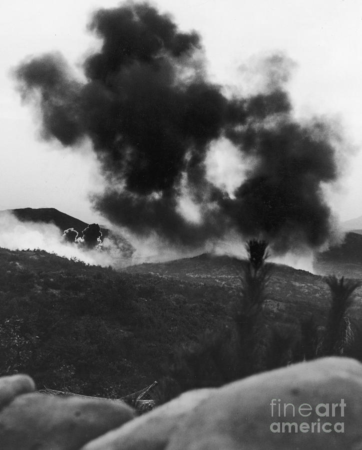 Korean War: Bunker Hill #1 Photograph by Granger