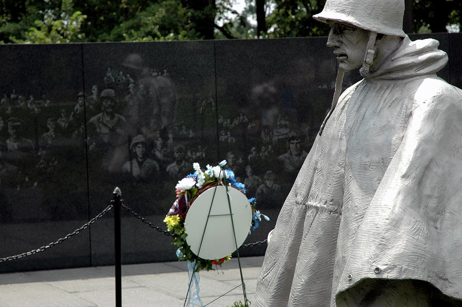 Korean War Memorial #1 Photograph by LeeAnn McLaneGoetz McLaneGoetzStudioLLCcom