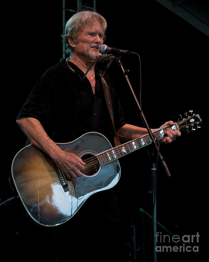 Kris Kristofferson at Bonnaroo Music Festival  #2 Photograph by David Oppenheimer