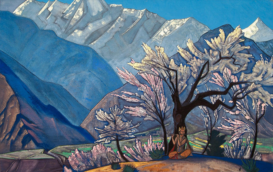 Nicholas Roerich Painting - Krishna #1 by Nicholas Roerich