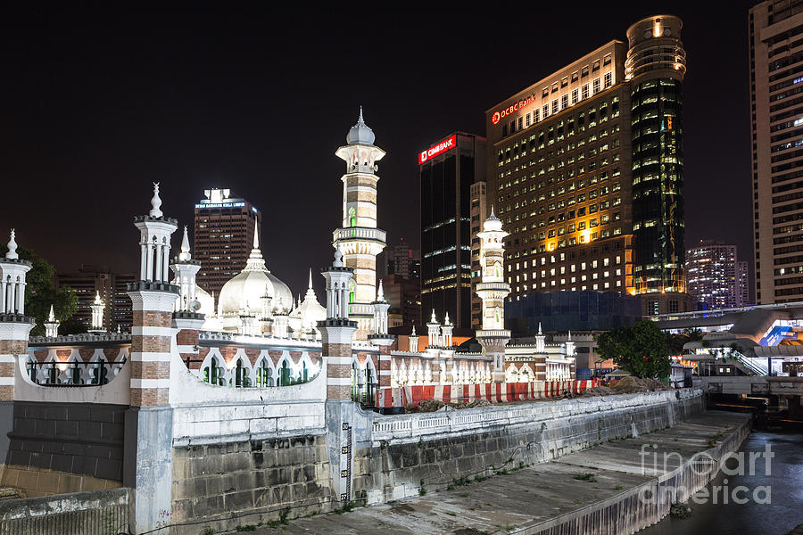 Kuala Lumpur Jamek masjid #1 Photograph by Didier Marti