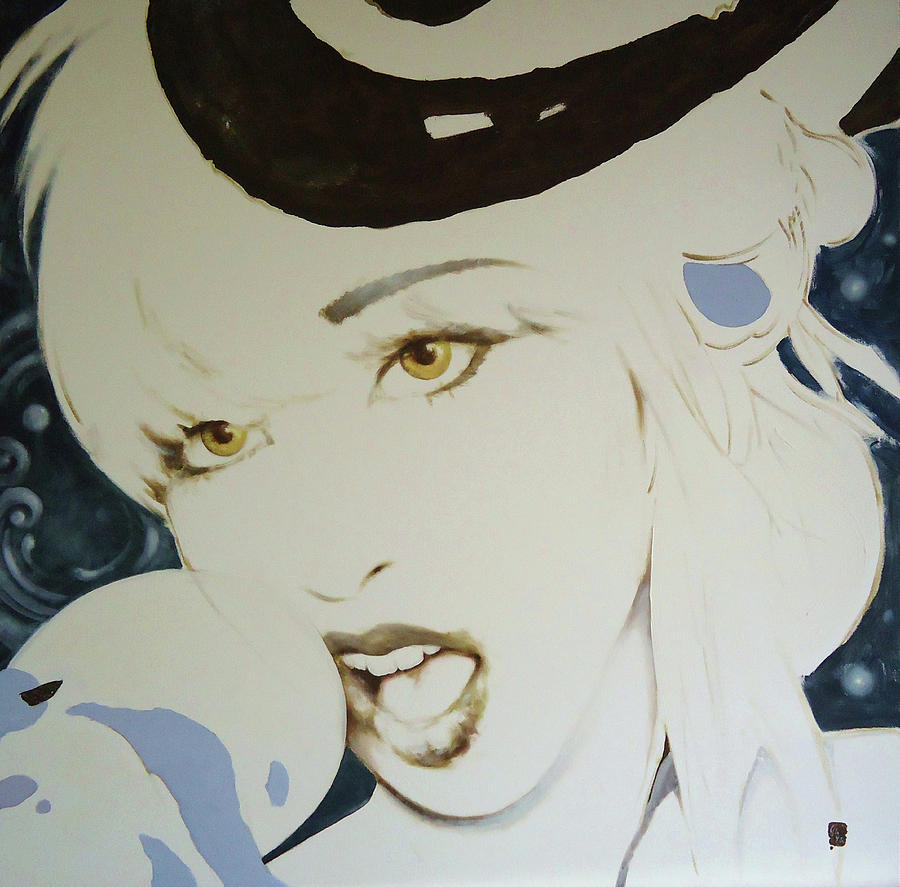 Lady Gaga Painting - Lady Gaga Lady  #1 by Lorenzo Fontana ALBAURA