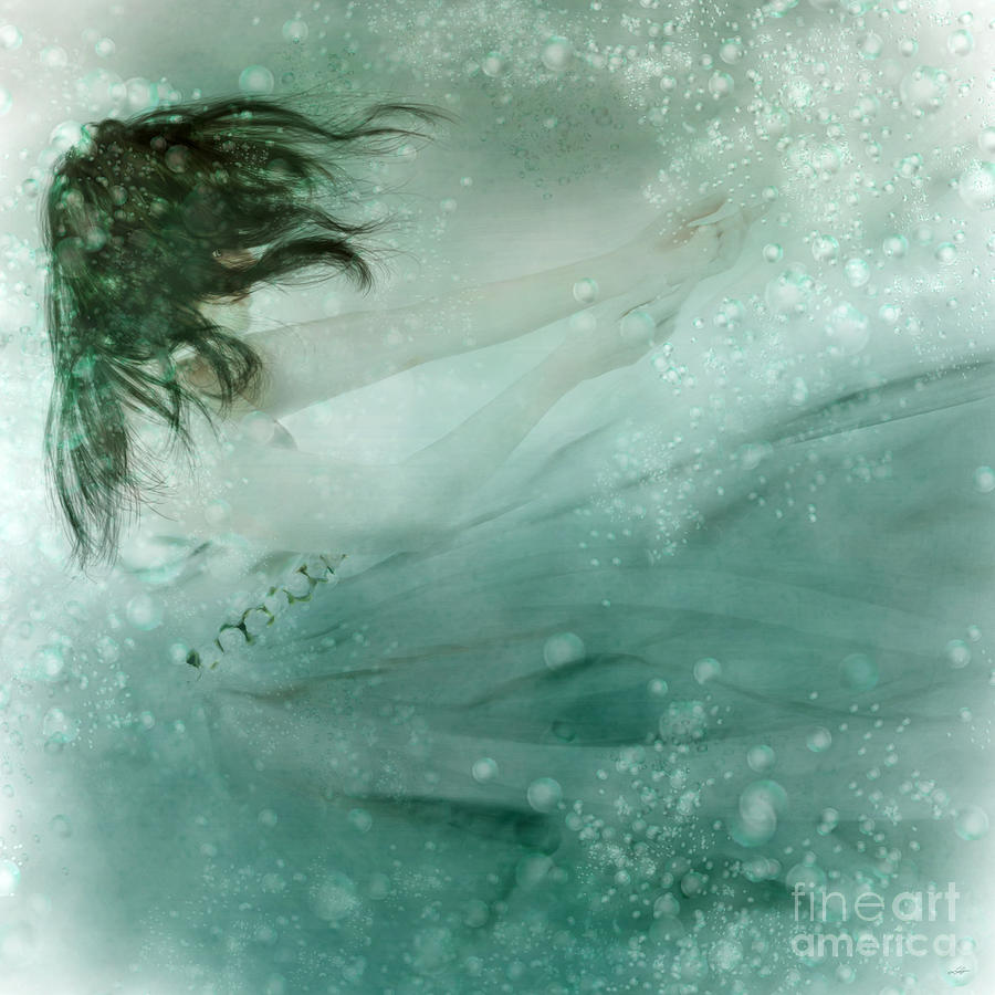 Lady of the Lake #1 Digital Art by Laurie Hasan