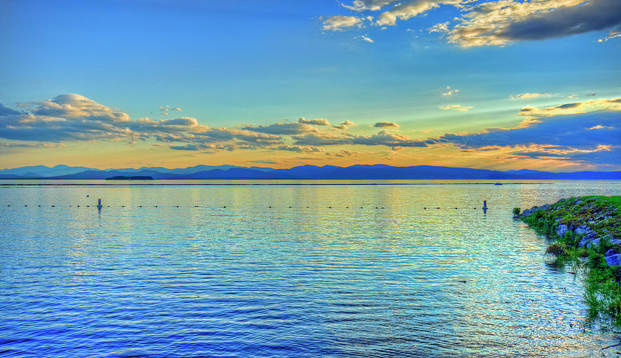 Sunset Photograph - Lake Champlain #2 by Craig Fildes